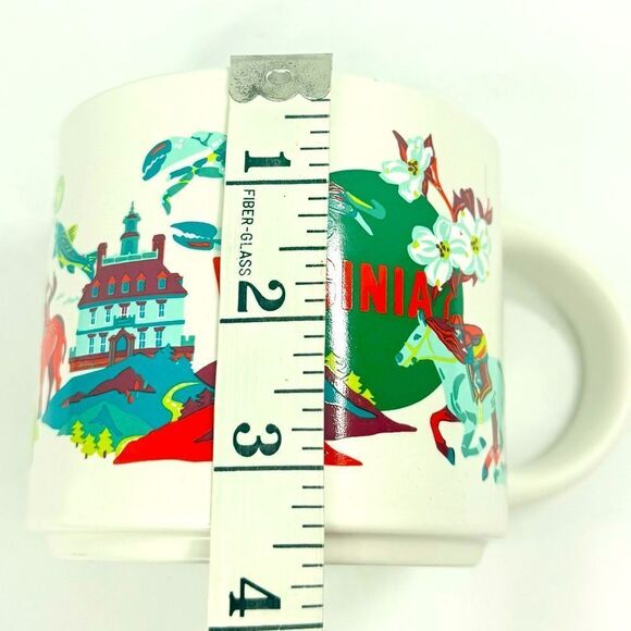 Starbucks Discovery Series Virginia 14 ounce White Mug with State Graphics - Picture 8 of 11